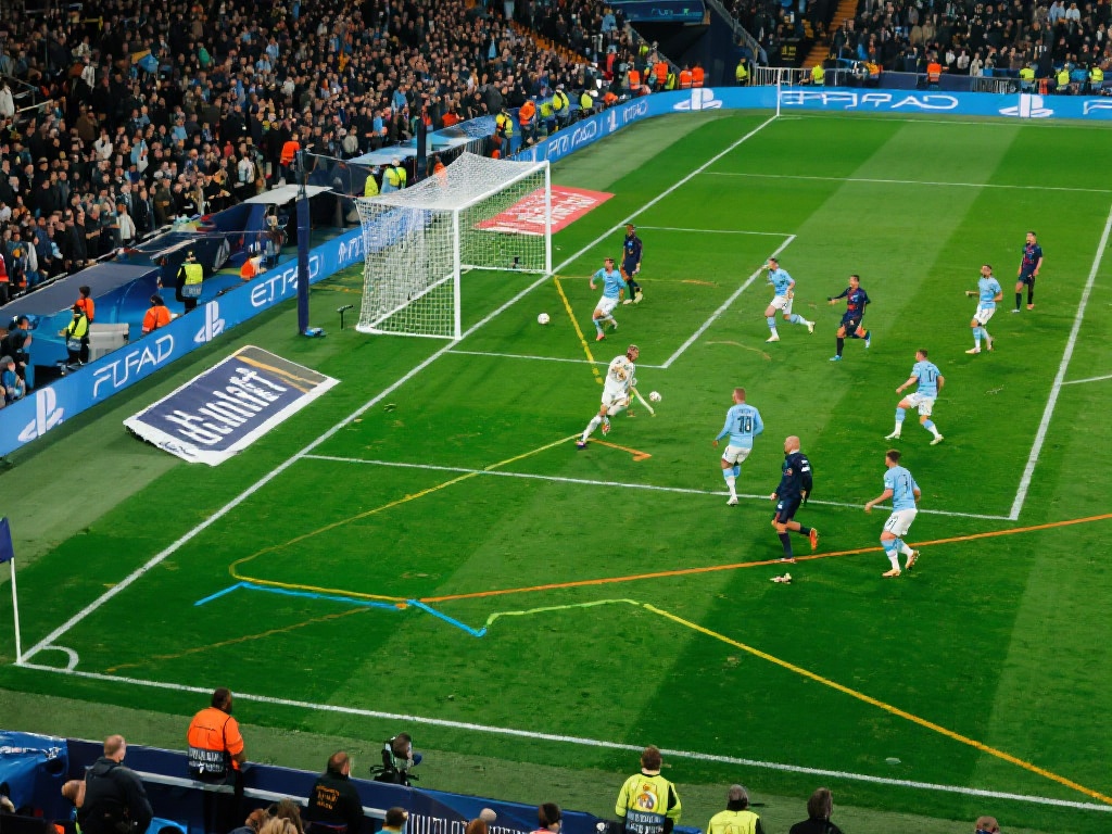 补时惨案!曼城失误酿绝杀助皇马逆转 在欧洲足球界,每一场巅峰之战都可能在最后